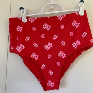 NEVER WORN Aerie High Waisted Swim Bottoms